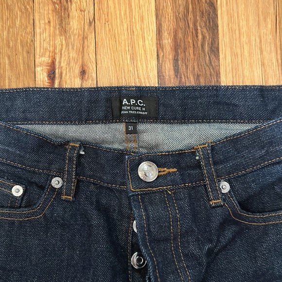 APC Dark Wash Jeans - Picture 2 of 3